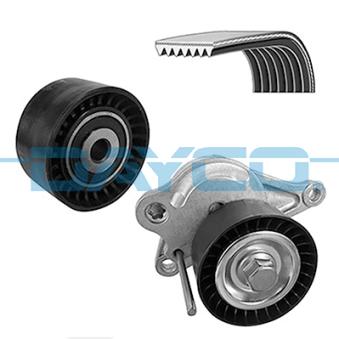 Jeu de courroies trapézoïdales à nervures DAYCO KPV258 pour RENAULT MASTER 2.3 DCI - 125cv