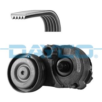 Jeu de courroies trapézoïdales à nervures DAYCO KPV259 pour PEUGEOT 304 1.6 GPL - 116cv