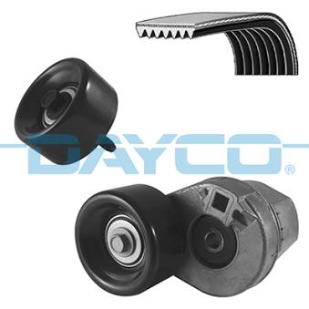 Jeu de courroies trapézoïdales à nervures DAYCO KPV406 pour FORD TRANSIT 2.4 TDCi - 140cv Jeu de courroies trapézoïdales à nervures DAYCO KPV406 pour FORD TRANSIT 2.4 TDCi - 140cv
