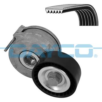 Jeu de courroies trapézoïdales à nervures DAYCO KPV411 pour MINI MINI 2.0 TDCi - 140cv