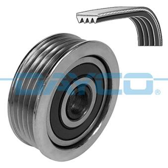 Jeu de courroies trapézoïdales à nervures DAYCO [KPV418]