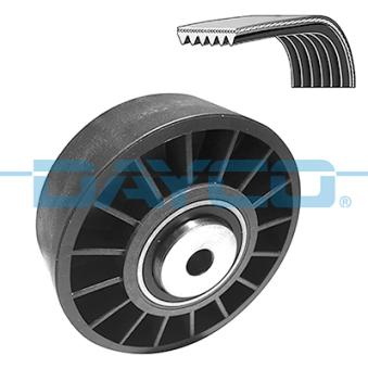 Jeu de courroies trapézoïdales à nervures DAYCO KPV422 pour SUBARU VANILLE E 2.0 - 118cv Jeu de courroies trapézoïdales à nervures DAYCO KPV422 pour SUBARU VANILLE E 2.0 - 118cv