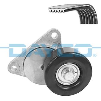 Jeu de courroies trapézoïdales à nervures DAYCO [KPV510]