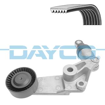 Jeu de courroies trapézoïdales à nervures DAYCO KPV511 pour FORD TRANSIT 1.6 VVT-i - 110cv