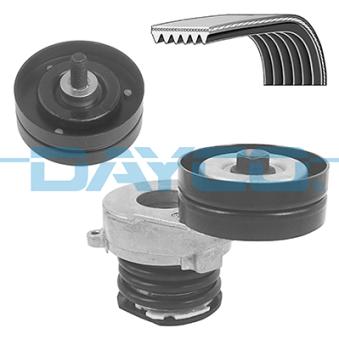 Jeu de courroies trapézoïdales à nervures DAYCO KPV606