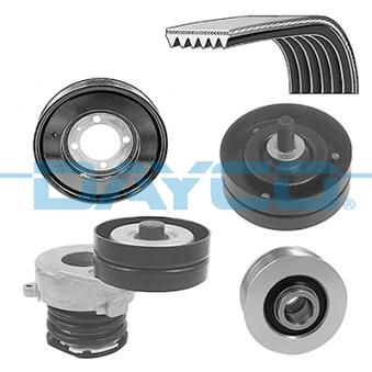 Jeu de courroies trapézoïdales à nervures DAYCO KPV609