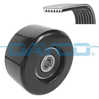 Jeu de courroies trapézoïdales à nervures DAYCO [KPV612]