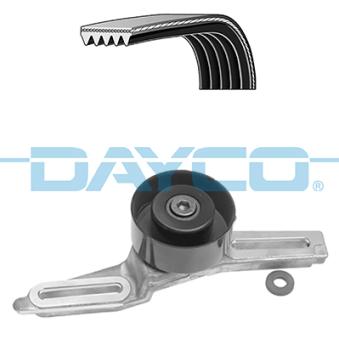 Jeu de courroies trapézoïdales à nervures DAYCO KPV634