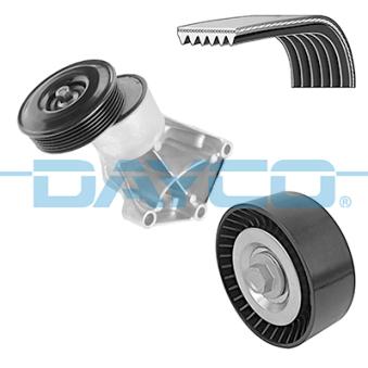 Jeu de courroies trapézoïdales à nervures DAYCO KPV769 pour FORD TRANSIT 1.25 - 75cv