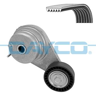 Jeu de courroies trapézoïdales à nervures DAYCO KPV804
