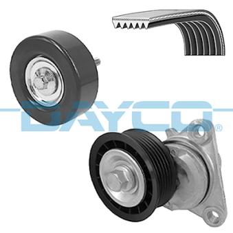 Jeu de courroies trapézoïdales à nervures DAYCO [KPV817]