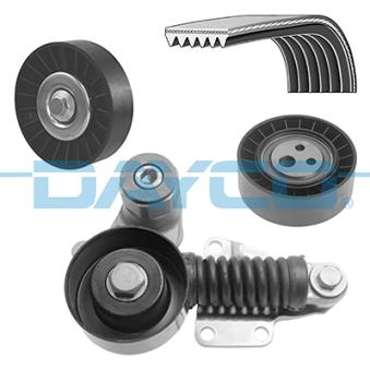 Jeu de courroies trapézoïdales à nervures DAYCO KPV860