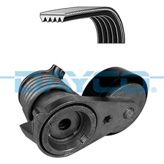 Jeu de courroies trapézoïdales à nervures DAYCO KPV882 pour MG MGF D3 - 150cv