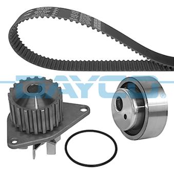 Pompe à eau + kit de courroie de distribution DAYCO KTBWP1010 pour CITROEN XM 1.1 - 60cv