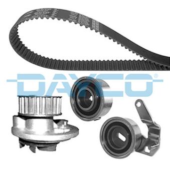 Pompe à eau + kit de courroie de distribution DAYCO KTBWP1702 pour PEUGEOT 106 2.4 LPG - 140cv
