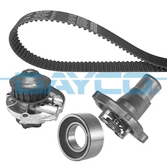 Pompe à eau + kit de courroie de distribution DAYCO [KTBWP1840T1]