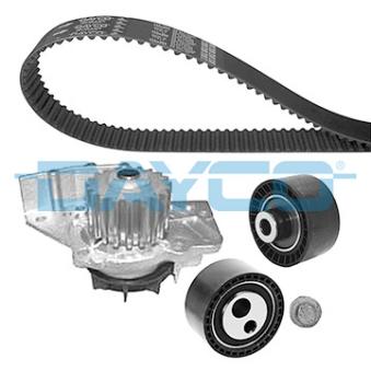 Pompe à eau + kit de courroie de distribution DAYCO KTBWP1970 pour CITROEN C5 2.0 HDI - 90cv
