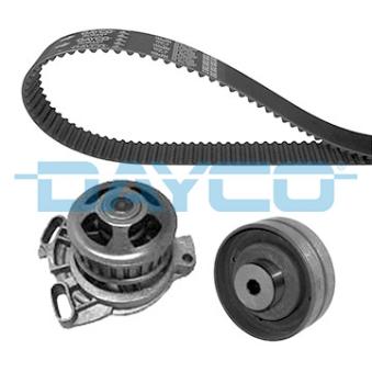 Pompe à eau + kit de courroie de distribution DAYCO KTBWP2020 pour VOLKSWAGEN PASSAT 2.2 - 136cv