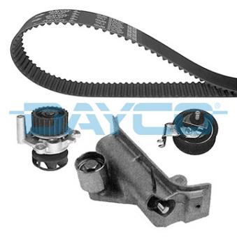 Pompe à eau + kit de courroie de distribution DAYCO KTBWP3270 pour AUDI TT 1.8 T quattro - 180cv
