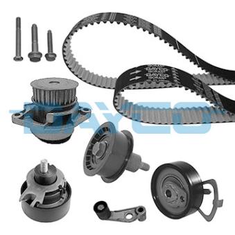 Pompe à eau + kit de courroie de distribution DAYCO KTBWP3470 pour SEAT TOLEDO 1.6 16V - 105cv
