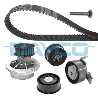 Pompe à eau + kit de courroie de distribution DAYCO KTBWP3611 pour CHRYSLER 300 1.6 - 101cv