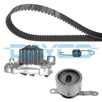 Pompe à eau + kit de courroie de distribution DAYCO KTBWP3910 pour HONDA CIVIC 1.4 i - 90cv