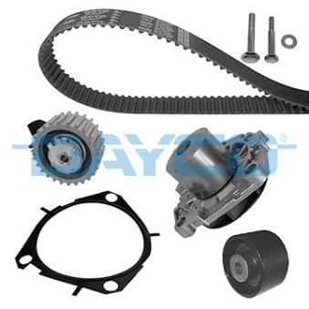Pompe à eau + kit de courroie de distribution DAYCO KTBWP4570 pour FIAT STILO 1.9 JTD - 126cv