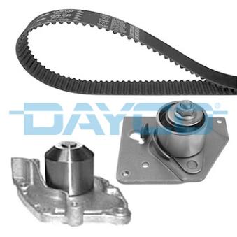 Pompe à eau + kit de courroie de distribution DAYCO KTBWP4650 pour OPEL VIVARO 1.9 DTI - 101cv