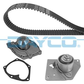 Pompe à eau + kit de courroie de distribution DAYCO KTBWP4651 pour RENAULT MASTER 1.9 DCI 80 - 82cv