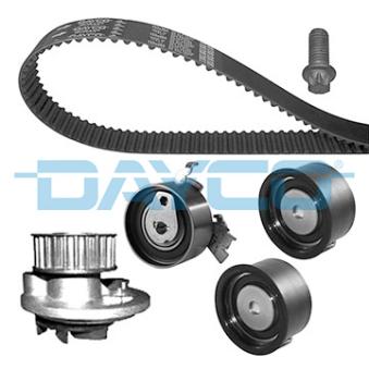 Pompe à eau + kit de courroie de distribution DAYCO KTBWP4960 pour OPEL OMEGA 2.2 16V - 144cv