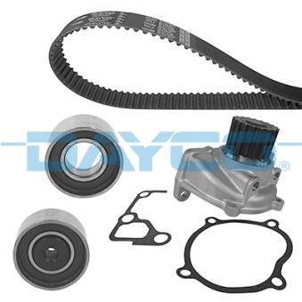 Pompe à eau + kit de courroie de distribution DAYCO KTBWP5000 pour MAZDA 626 2.0 DITD - 90cv