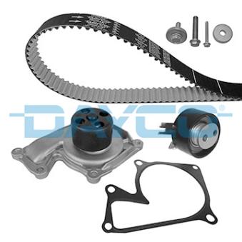 Pompe à eau + kit de courroie de distribution DAYCO KTBWP5322 pour AUDI Q5 1.5 DCI - 110cv