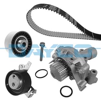 Pompe à eau + kit de courroie de distribution DAYCO KTBWP9820 pour CITROEN C4 2.0 16V - 177cv