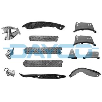 Kit de distribution par chaîne DAYCO KTC1045 pour HYUNDAI H-1 2.5 CRDi - 110cv