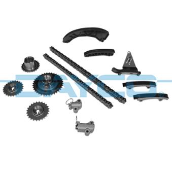 Kit de distribution par chaîne DAYCO KTC1096 pour KIA CARENS 1.7 CRDi - 141cv