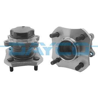 Roulement de roue arrière DAYCO KWD1600 pour HONDA CIVIC 1.5 DCI - 110cv