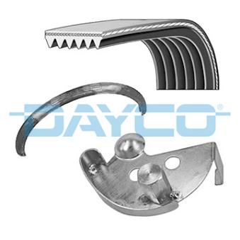 Jeu de courroies trapézoïdales à nervures DAYCO PVE002 pour MAZDA 323 1.4 - 80cv