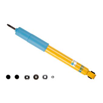 Jeu de 2 amortisseurs arrière BILSTEIN 24-104814 pour TOYOTA LAND CRUISER 3.0 D-4D - 163cv