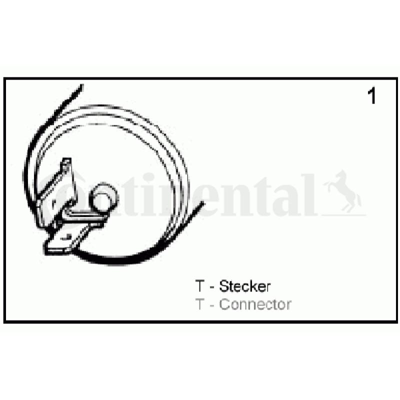 Pompe d'eau de nettoyage, nettoyage des vitres Continental VDO 246-075-021-006Z - Visuel 1