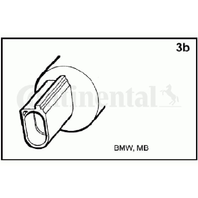 Pompe d'eau de nettoyage, nettoyage des phares Continental VDO 246-086-001-007Z - Visuel 1
