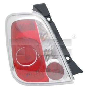 Feu arrière TYC 11-11284-01-2 pour FIAT 500 0.9 - 86cv