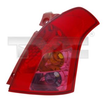 Feu arrière TYC 11-11372-01-2 pour SUZUKI SWIFT 1.3 - 92cv
