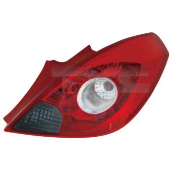 Feu arrière TYC 11-11429-01-2 pour OPEL CORSA 1.4 - 100cv