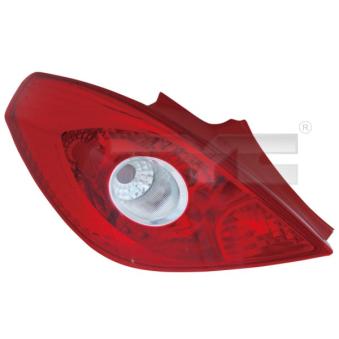 Feu arrière TYC 11-11430-01-2 pour OPEL CORSA 1.4 - 100cv