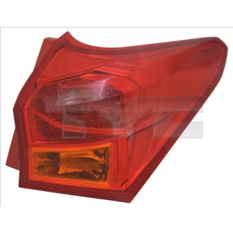 Feu arrière TYC 11-12554-01-2 pour TOYOTA AURIS 1.8 Hybrid - 99cv
