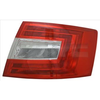 Feu arrière TYC 11-12671-01-2 pour SKODA OCTAVIA 1.6 - 110cv