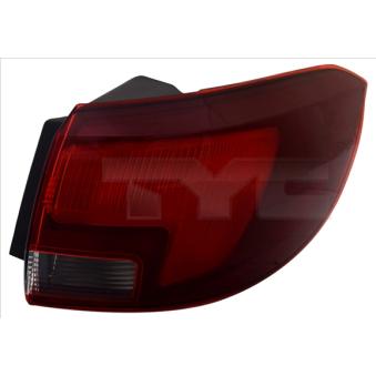 Feu arrière TYC 11-15209-01-2 pour OPEL ASTRA 1.4 Turbo - 125cv