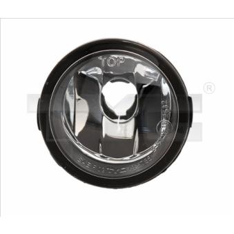 Projecteur antibrouillard TYC 19-0561-01-2 pour OPEL AGILA 1.5 DCI - 110cv