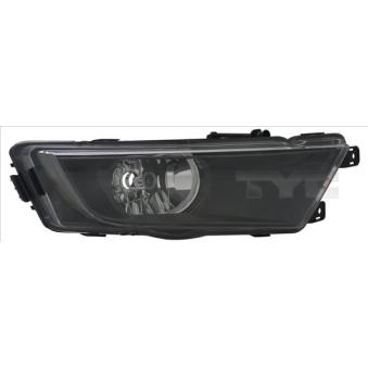 Projecteur antibrouillard TYC 19-12350-01-2 pour TOYOTA RAV 4 1.4 TSI G-TEC - 110cv