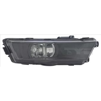 Projecteur antibrouillard TYC 19-12614-11-2 pour SKODA RAPID 1.2 TSI - 86cv